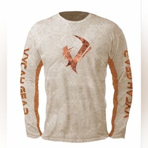 Vycah Mens Fleece-Lined Trike Red Rock Pullover - XL